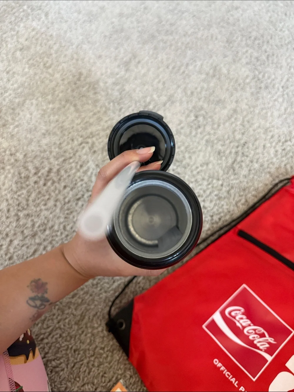 Coca-Cola x FIFA Drawstring & Water Bottle